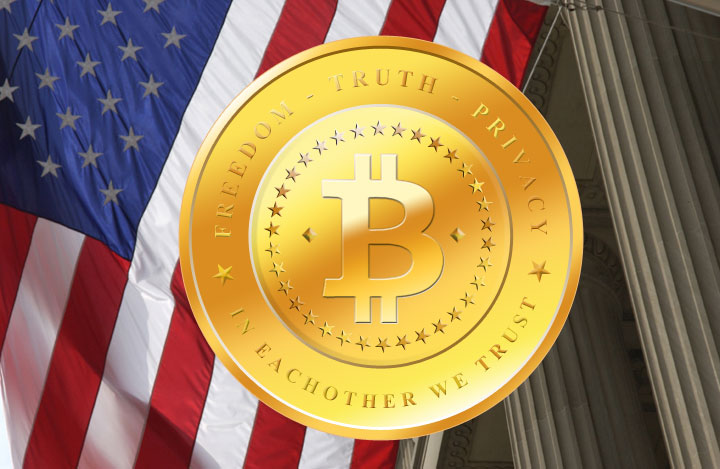 BitCoin-Commerce-American-Flag