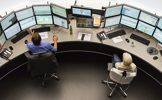 Inside The Frankfurt Stock Exchange As EU Blacklists Russia Tycoons