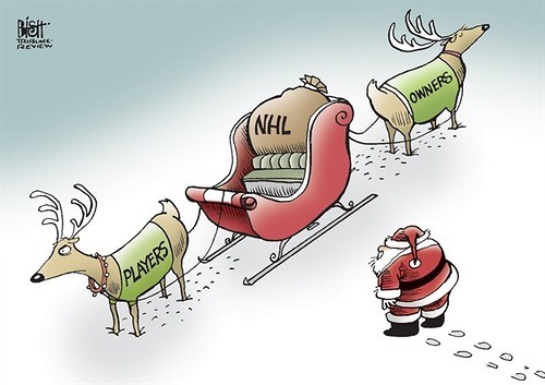 санта игроки владельцы НХЛ юмор прикол