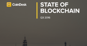 6 выводов из отчёта CoinDesk о состоянии блокчейна в 3 квартале 2016 года