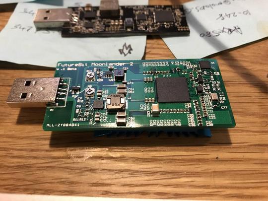 FutureBit Moonlander 2,  Самый мощный и эффективный USB ASIC Miner