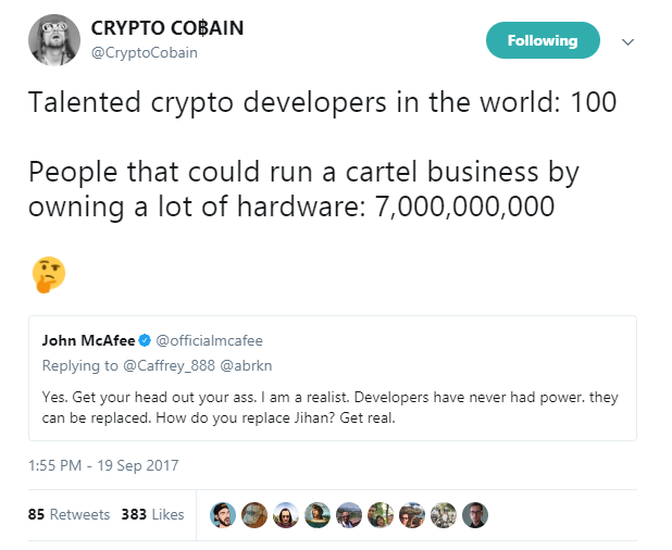Segwit2X: нарушение соглашения