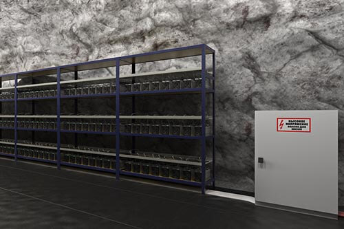 майнеры Antminer S9. 