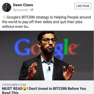 Пользователи Facebook нашли способ обойти запрет на рекламу криптовалют