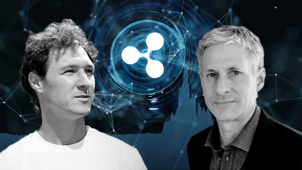 Джед МакКалеб (слева) присоединился к Ripple в 2011 г. Крис Ларсен (справа) присоединился к компании в 2012 г. (Источник: BitMEX Research).