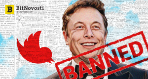 Twitter Илона Маска заблокировали после его шуточного призыва покупать биткойн