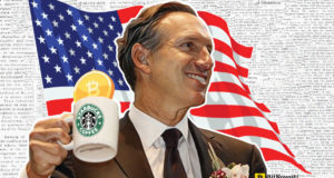 Экс-CEO Starbucks и кандидат в президенты США Говард Шульц оказался фанатом криптовалют