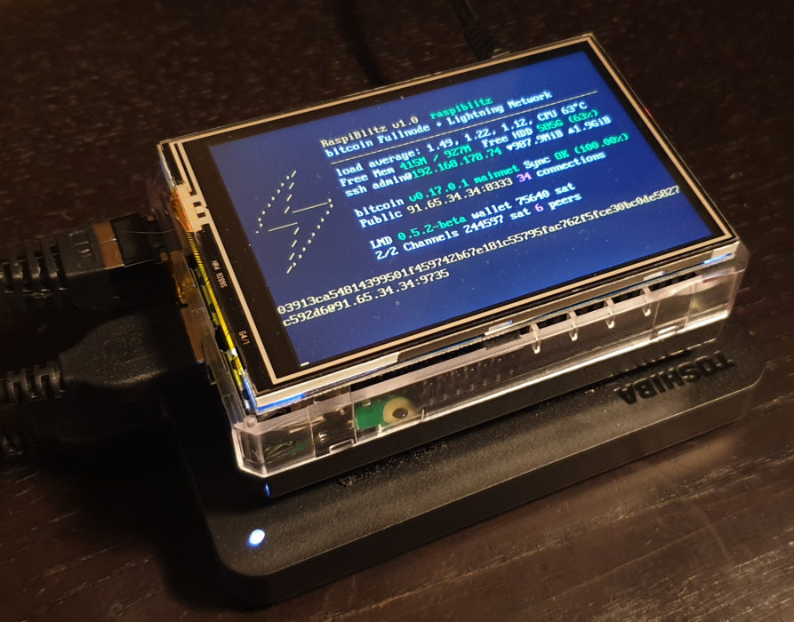 Проект RaspiBlitz представил релиз 1.0 клиента узла Lightning Network для