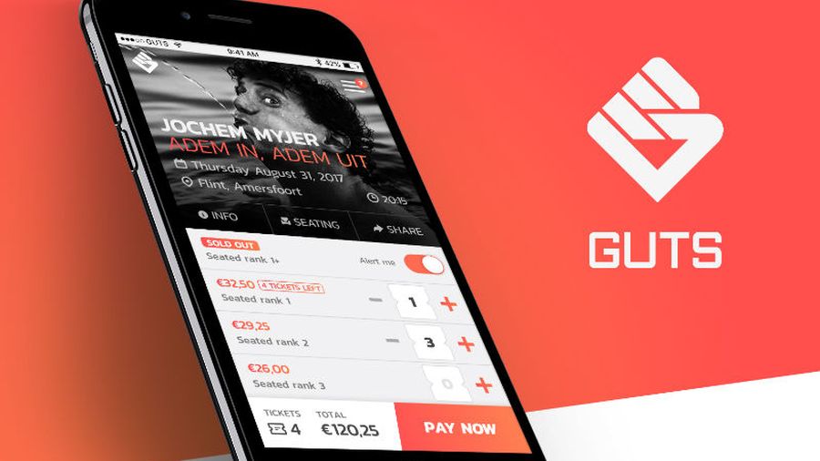 Блокчейн-стартап GUTS Tickets продал 50 000 билетов за два часа