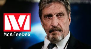 Джон Макафи запустил децентрализованную биржу токенов McAfeeDex