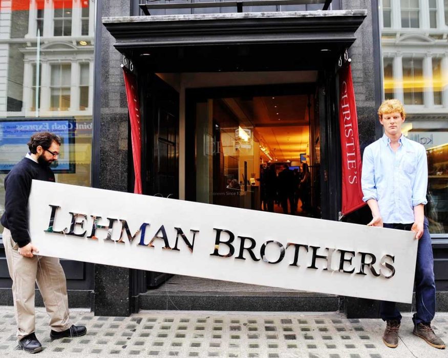 логотип обанкротившегося банка lehman nbrothers