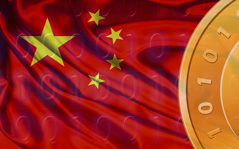 НБК: «национальная криптовалюта не вызовет инфляции» китайский флаг, криптовалюта
