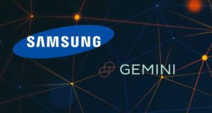 Логотип Samsung, Gemini, блокчейн