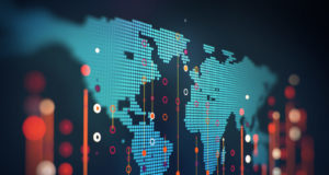 карта мира, блокчейн