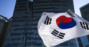 Южная Корея флаг