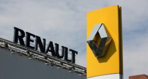 Renault, здание, логотип