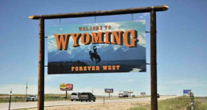 Вайоминг, дорога