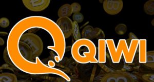 Логотип QIWI, биткоины