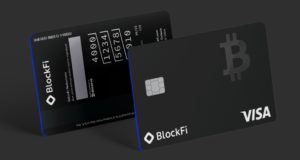 Visa, BlockFi, карта