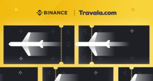 Логотип Binance, Travala