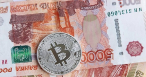 биткойн на банкноте 5000 рублей