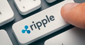 Логотип Ripple, клавиатура