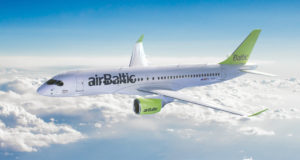 AirBaltic, самолет, небо
