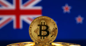 Флаг Новой Зеландии, биткоин