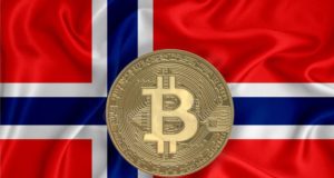 Флаг Норвегии, биткоин