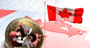 Флаг Канады, биткоин