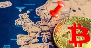 Карта, Германия, биткоин