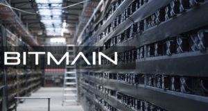 Логотип Bitmain, ферма, майнеры