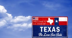 Небо, знак, Техас