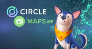 Логотип Maps.me, Circle