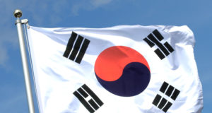 Южная Корея флаг