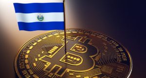 Флаг Сальвадора, биткоин