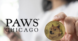Логотип RAWS Chicago, Dogecoin, монета, человек