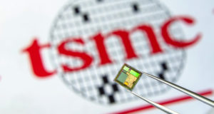 Логотип TSMC, микросхема