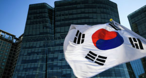 Южная Корея флаг