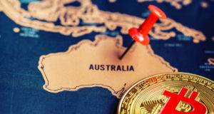 Карта Австралии, биткоин