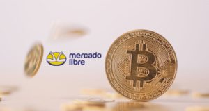 Логотип Mercado Libre, биткоин, монета