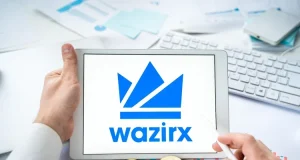 Планшет, логотип WazirX