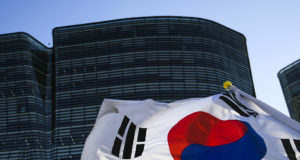 Южная Корея флаг