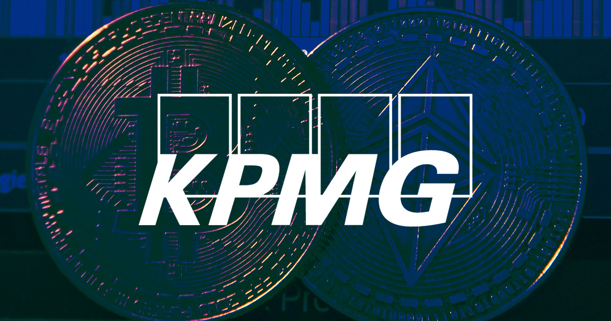 Канадское подразделение KPMG объявило о покупке биткойна и Ethereum Логотип KPMG, биткоин, эфириум, монеты