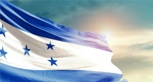 Флаг Гондураса, небо